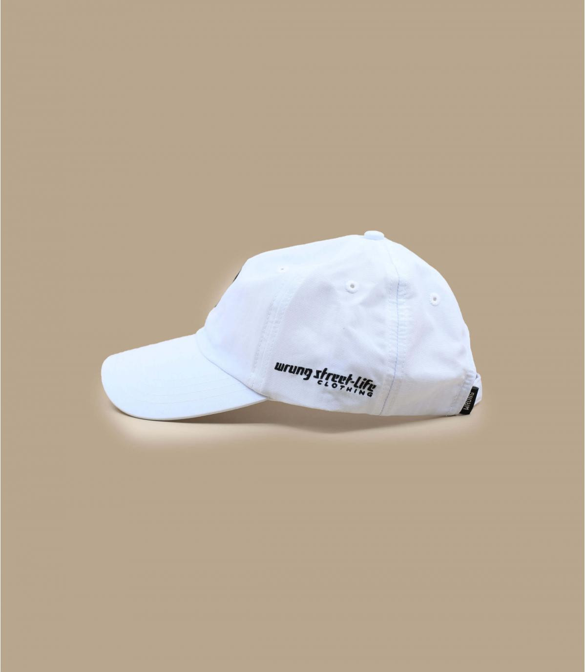 Cap Wrung weiß Logo 90